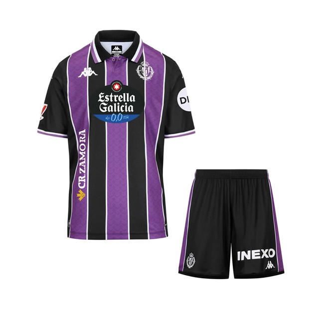 Camiseta Real Valladolid 2ª Niño 2025/26